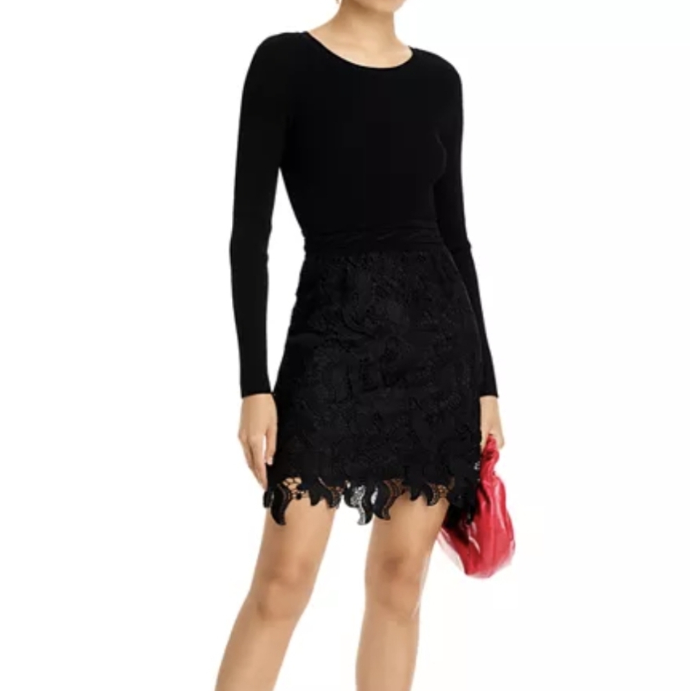 Milly Katie Mixed Dress reg 395 new with tags